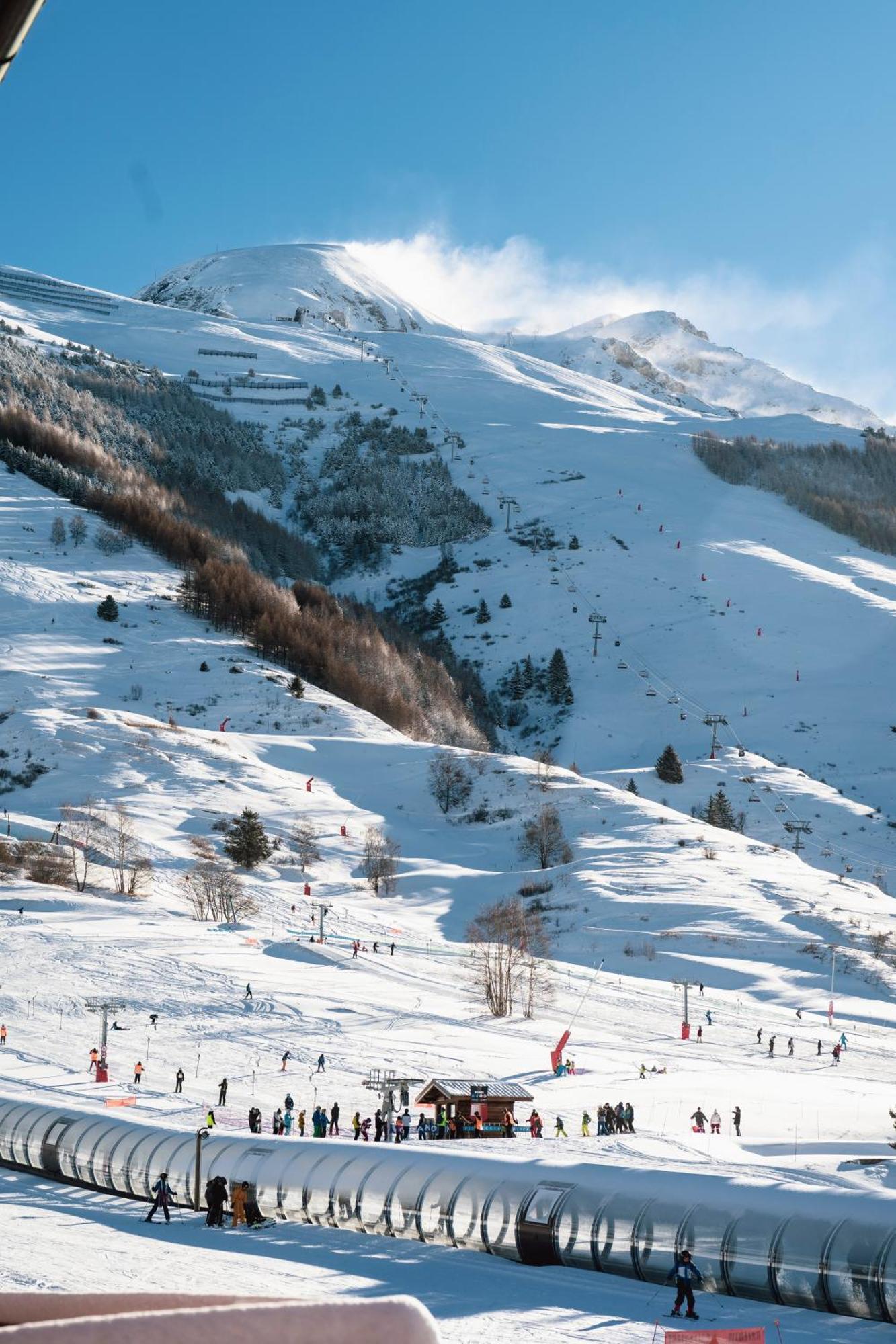 Hotel Les Melezes Les Deux Alpes Exteriér fotografie