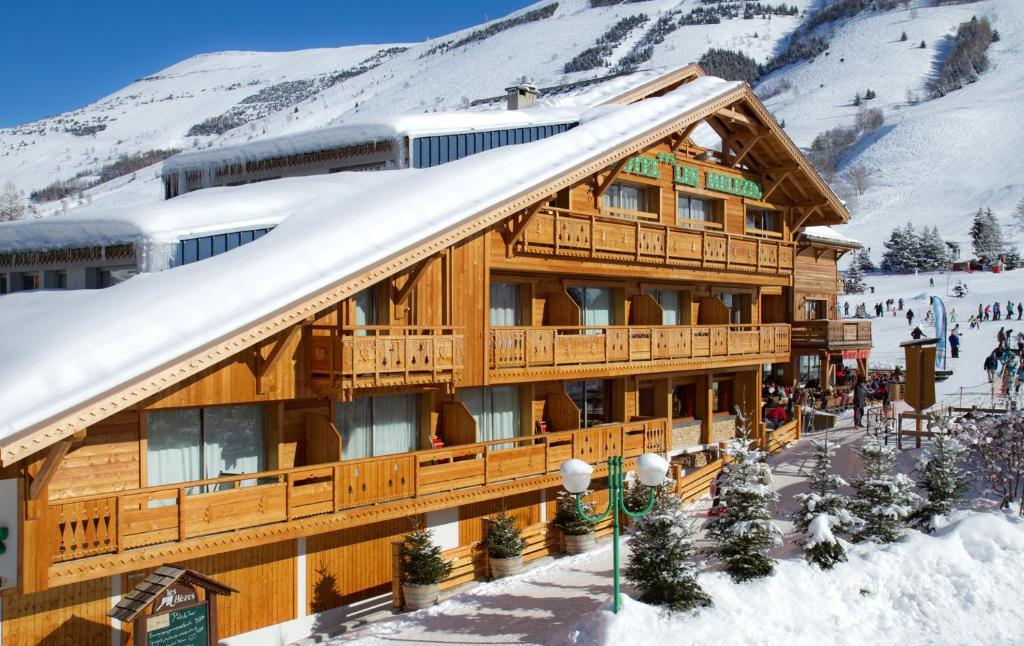 Hotel Les Melezes Les Deux Alpes Pokoj fotografie